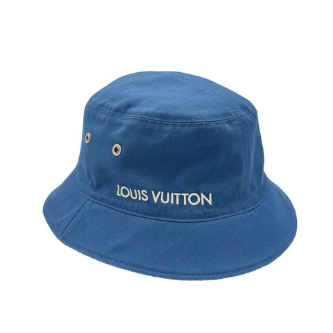 【中古】 LOUIS VUITTON 帽子 HAT バケットハット リバーシブル フリーサイズ USED 中古 2022年 アパレル