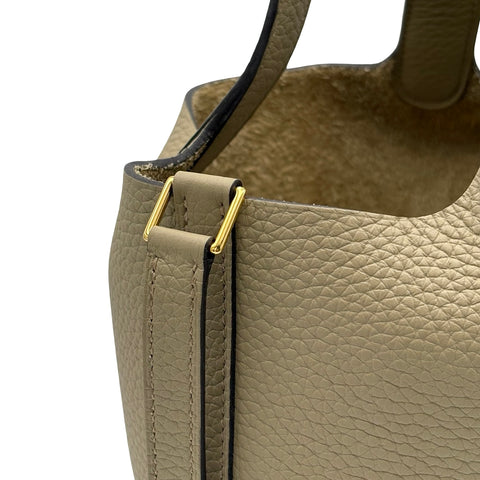 【未使用品】 Hermes エルメス PICOTIN ROCK PM ピコタンPM ハンドバッグ W刻 (2024年) ベージュマルファ トリヨンクレマンス 未使用品 NEW バッグ