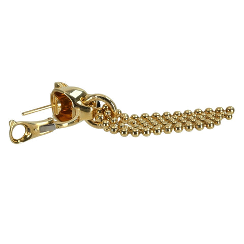 【中古】CARTIER カルティエ K18YG PANTHER DE CARTIER EARRINGS パンテールドゥ カルティエ ピアス 18.5g