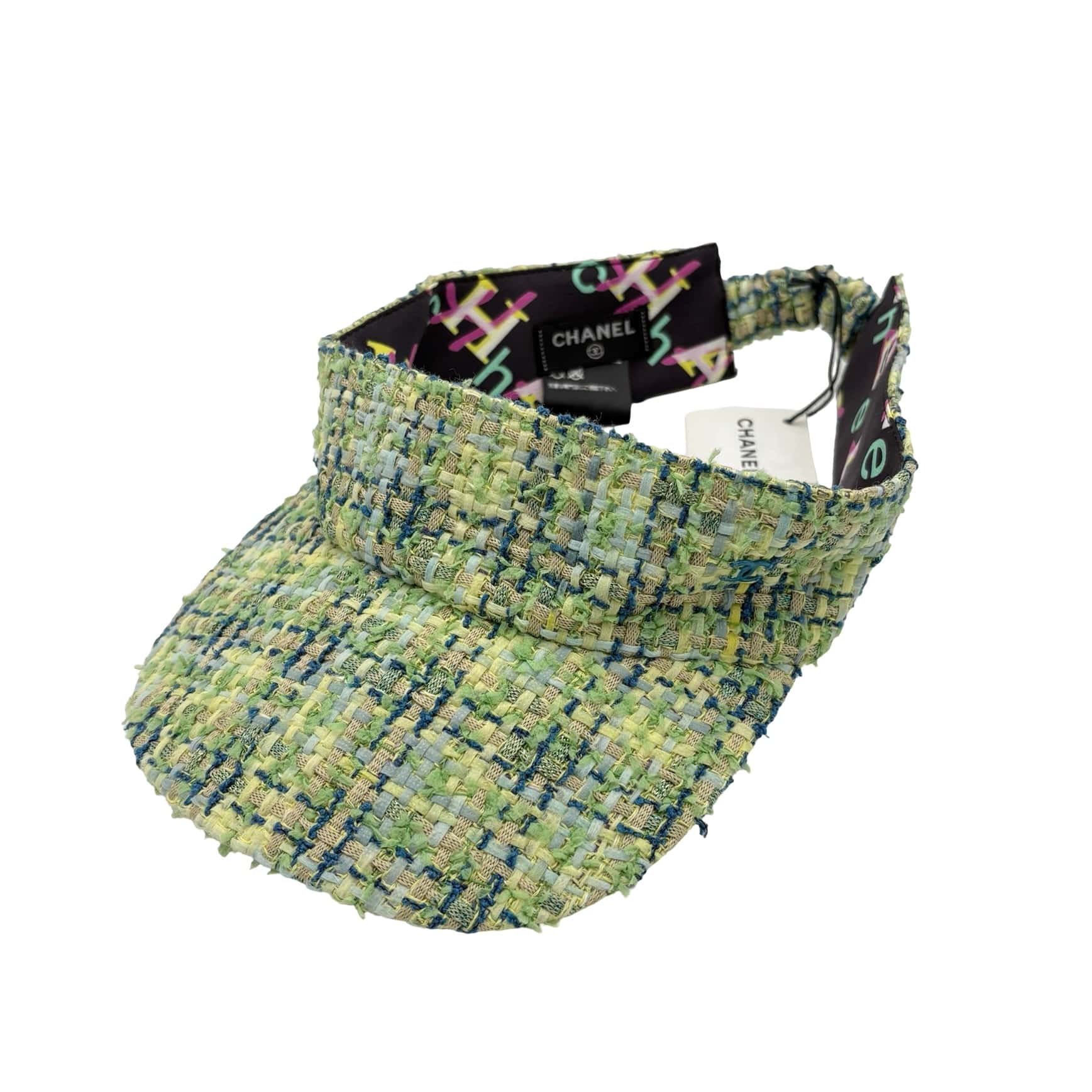 中古】 CHANEL シャネル HAT サンバイザー 帽子 FREE USED 中古