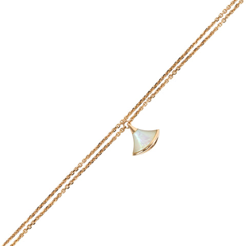 【中古】BVLGARI ブルガリ K18PG DIVA'S DREAM BRACELET ディーヴァドリームブレスレット 3.5g ONE PRICE