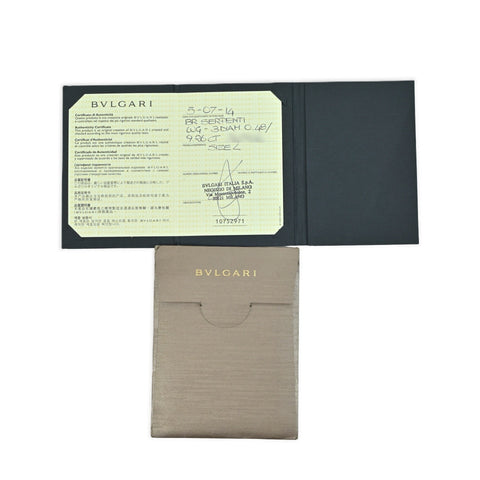 【中古】BVLGARI ブルガリ K18WG セルペンティ ヴァイパー ダイヤモンドブレスレット 保証書 67g