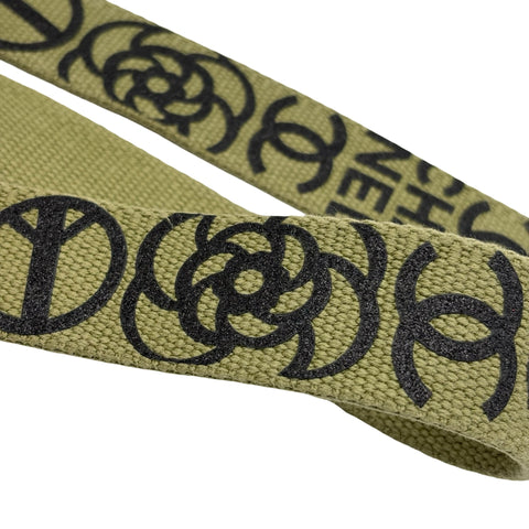 【中古】 CHANEL シャネル BELT ベルト 小物 カーキ 中古 SALE セール