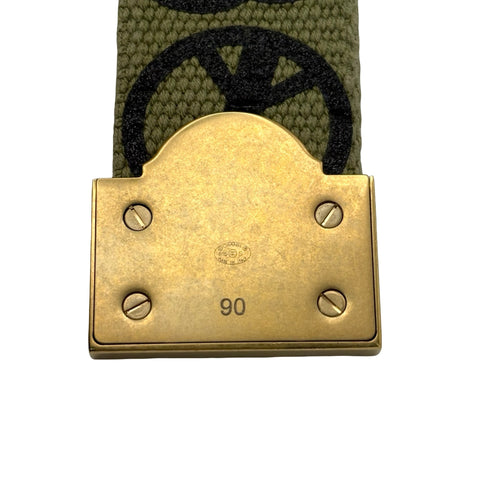 【中古】 CHANEL シャネル BELT ベルト 小物 カーキ 中古 SALE セール