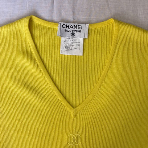 【中古】 CHANEL シャネル TOPS トップス 40 USED 中古 1995年 アパレル 洋服