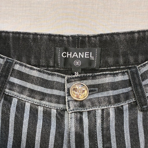 【中古】 CHANEL シャネル pants デニムパンツ 36 USED 中古 2020年 CLOTHES 洋服