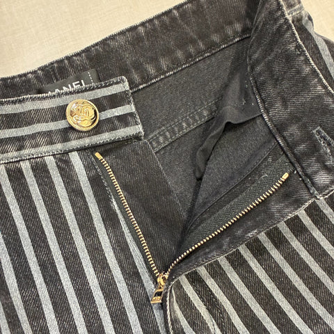 【中古】 CHANEL シャネル pants デニムパンツ 36 USED 中古 2020年 CLOTHES 洋服