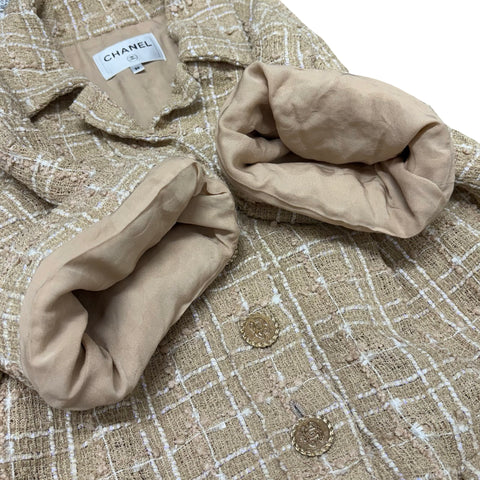 【中古】CHANEL シャネル tweed dress ツイードワンピース ジャケット 36 USED 中古 2019 CLOTHES 洋服