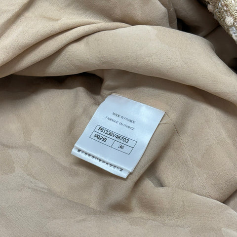 【中古】CHANEL シャネル tweed dress ツイードワンピース ジャケット 36 USED 中古 2019 CLOTHES 洋服