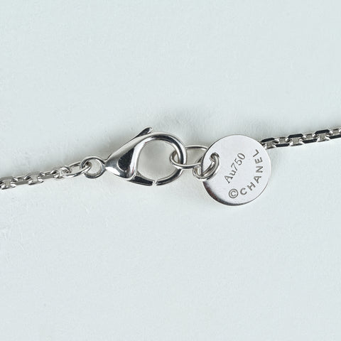 【中古】CHANEL K18WG ULTRA COLLECTION NECKLACE シャネル ウルトラ K18WG ブラックセラミックペンダントネックレス 10.5g