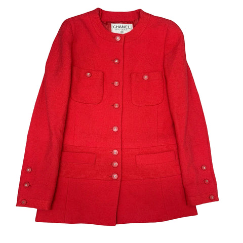 【中古】CHANEL シャネル JACKET ジャケット 36 USED 中古 1998年 CLOTHES 洋服