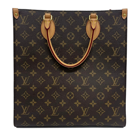 【中古】 LOUIS VUITTON ルイ・ヴィトン SAC PLA サックプラPM ハンドバッグ ICチップ モノグラム キャンバス 中古 MONOGRAM CANVAS USED バッグ