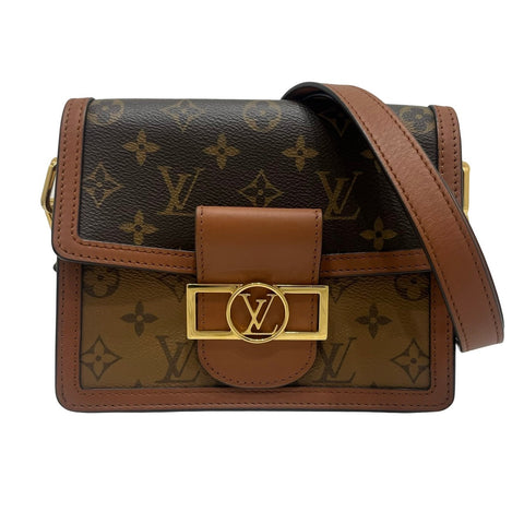 【中古】 LOUIS VUITTON ルイ・ヴィトン DAUPHINE MINI ドフィーヌミニ ショルダーバッグ ICチップ(2021年～) モノグラム キャンバス 中古 USED バッグ