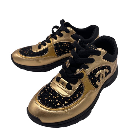 【中古】 CHANEL シャネル SNEAKER スニーカー 36 USED 中古 靴