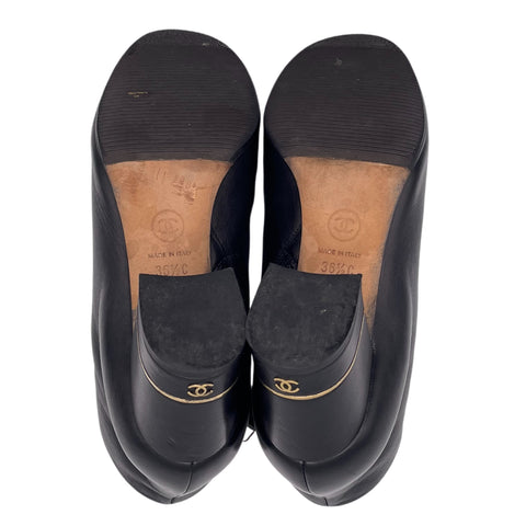 【中古】 CHANEL シャネル SHOES ショートブーツ 36.5Ｃ USED 中古 2016年 SHOES 靴