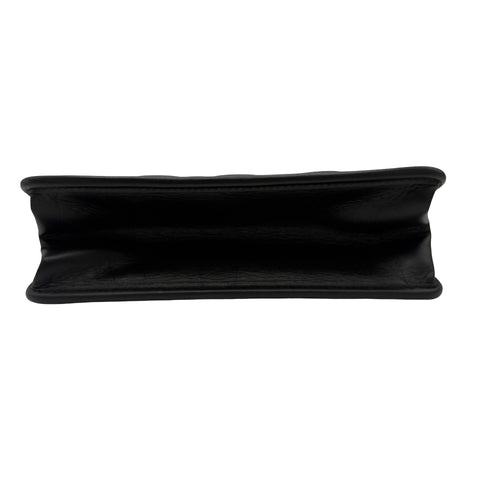 【中古】 CHANEL シャネル MINI FLAP BAG ミニフラップバッグ ショルダーバッグ ランダム番(2021年～) ブラック カーフスキン 中古 USED バッグ