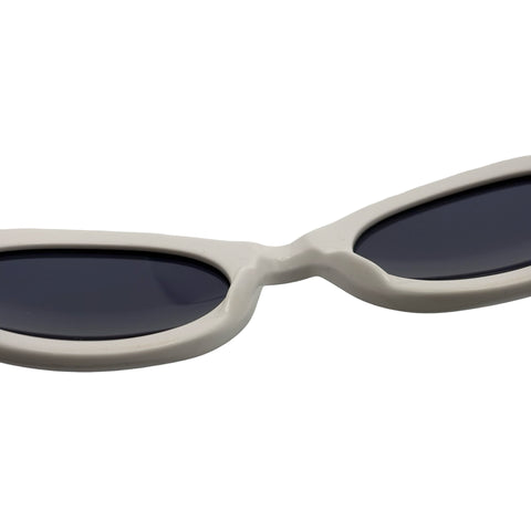 【中古】 CHANEL シャネル SUNGLASS サングラス 小物 ホワイト 中古