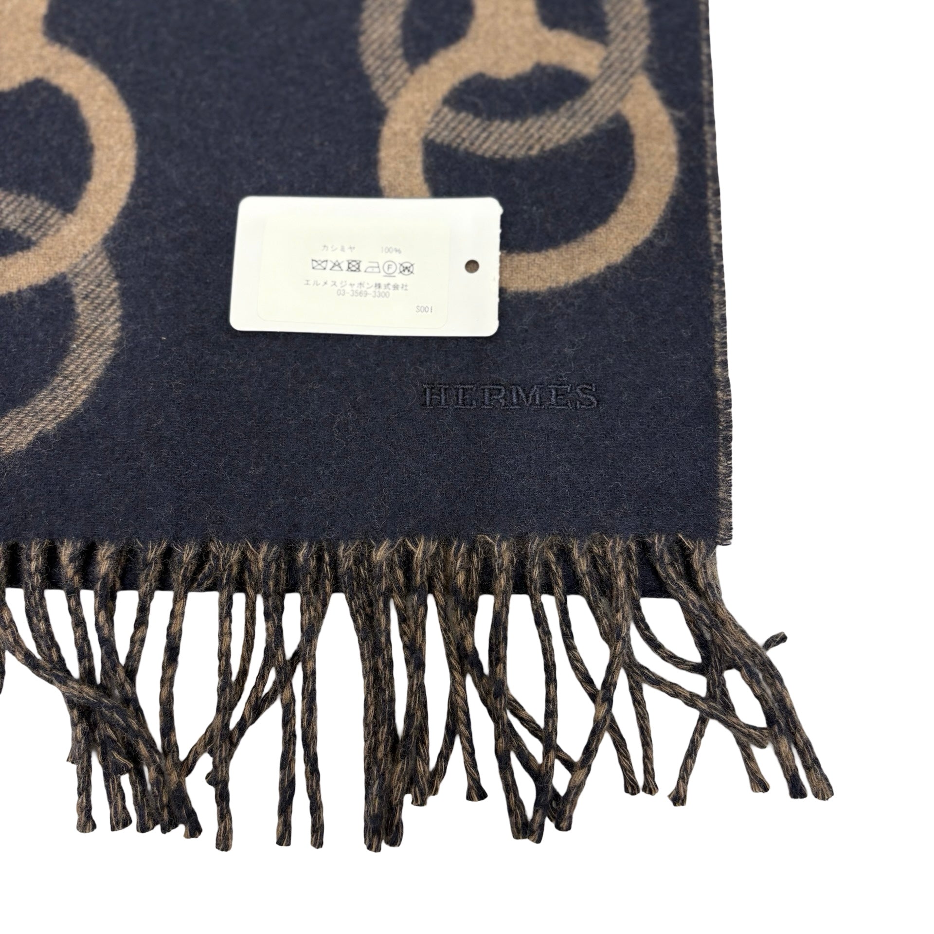 新品未使用】 Hermes エルメス カシミヤマフラー 《エニー・モール