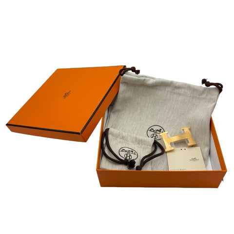 【未使用】 Hermes エルメス Hベルト ブラック/ブラウン 95サイズ  未使用　※一部汚れあり