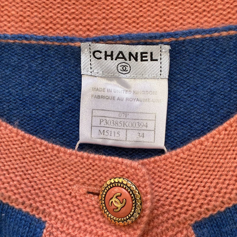 【中古】 CHANEL シャネル cardigan カーディガン 34 USED 中古 2007 CLOTHES 洋服