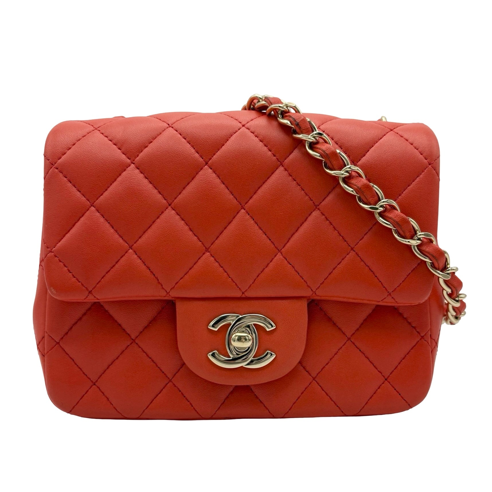 中古】 CHANEL シャネル MINI MATELASSE FLAP BAG ミニマトラッセ