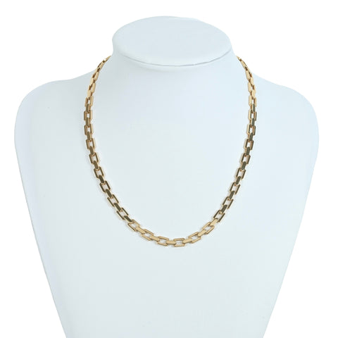【中古】BVLGARI ブルガリ K18YG CHAIN CATENE SERPENTI STYLE チェーンネックレス 41.1g