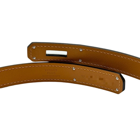 [Brand new, unused] Hermes BELT KELLY, accessory, belt etoupe, Epsom, brand new, women's, gift 