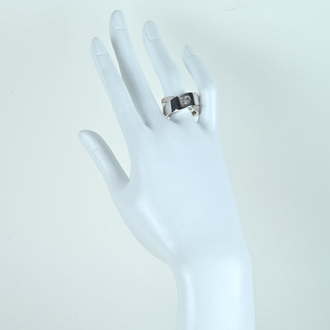 【中古】CHOPARD ショパール Happy Diamond K18WGハッピーダイヤモンドリング 16.4g #14