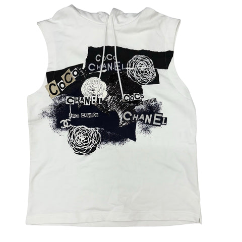 【中古】 CHANEL シャネル TOPS ノースリーブ トレーナー Mサイズ USED 中古 2020年 CLOTHES 洋服