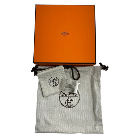 【未使用】 Hermes エルメス ベルト 小物 ブラック/ブラウン ボックスカーフ/ヴォートゴ 新品未使用 メンズ プレゼント ギフト