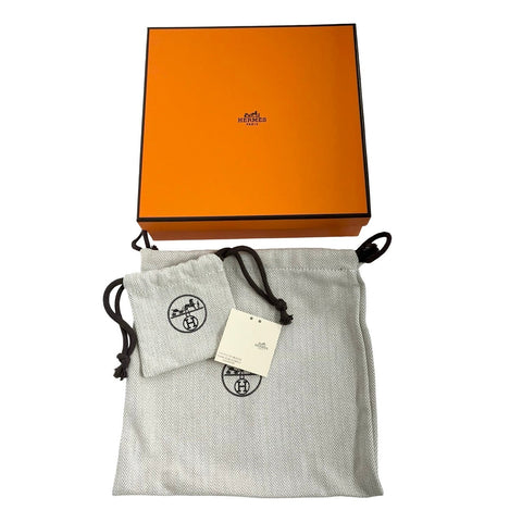 【新品未使用】 Hermes エルメス  ベルト ブラック/ダークブラウン系  新品 　プレゼント ギフト メンズ