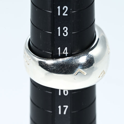【中古】CHANEL シャネル SV RING シャネル ロゴリング 16.0g #15