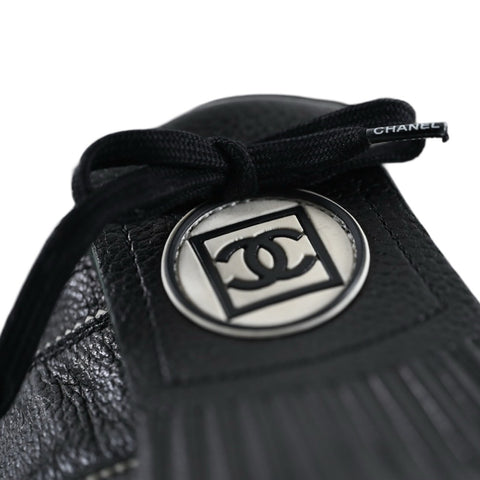 【中古】CHANEL シャネル SNEAKERS スニーカー 靴 37.5 USED 中古 SHOES