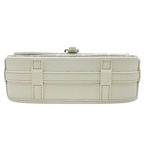 [Used] GOYARD Belvedere Bag PM Shoulder bag White canvas/Taurillon leather Used WHITE CANVAS/LEATHER USED Bag 