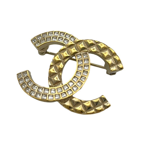 【中古】 CHANEL シャネル BROOCH ブローチ 小物 GP 中古