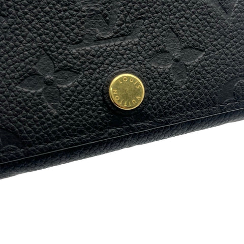 【中古】 LOUIS VUITTON ルイ・ヴィトン Card Holder カードホルダー M58456 小物 ブラック レザー 中古 BLACK LEATHER メンズ レディース