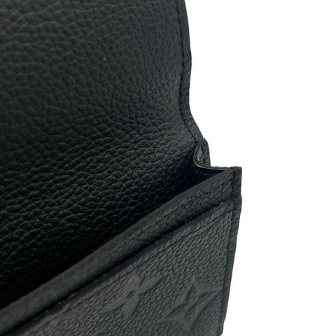 【中古】 LOUIS VUITTON ルイ・ヴィトン Card Holder カードホルダー M58456 小物 ブラック レザー 中古 BLACK LEATHER メンズ レディース