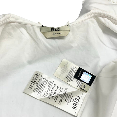 【中古】 FENDI フェンディ ブラウス シャツ 洋服 40 USED 中古