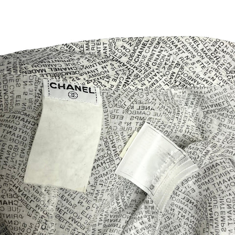 【中古】CHANEL シャネル SET UP セットアップ シャツ スカート 38 USED 中古 CLOTHES