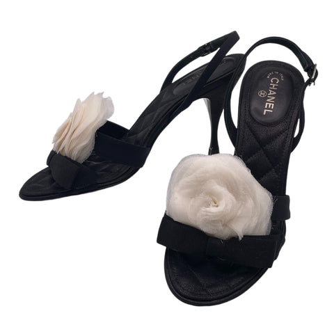 【中古】 CHANEL シャネル サンダル パンプス 37 USED 中古 SHOES 靴