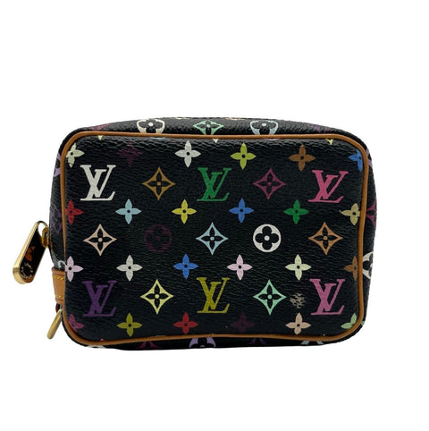 【中古】 LOUIS VUITTON ルイ・ヴィトン トゥルースワピティ 小物 ポーチ マルチカラー キャンバス 中古 MULTICOLOR CANVAS