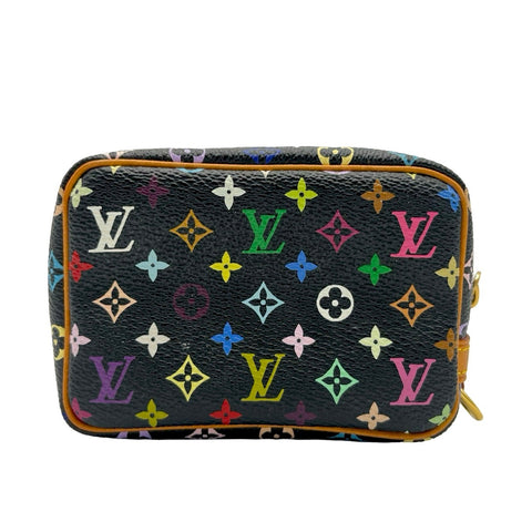 【中古】 LOUIS VUITTON ルイ・ヴィトン トゥルースワピティ 小物 ポーチ マルチカラー キャンバス 中古 MULTICOLOR CANVAS