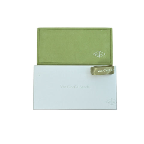 【未使用品】Van Cleef＆Arpels ヴァンクリーフ＆アーペル K18YG ヴィンテージ アルハンブラ ブレスレット、5モチーフ タイガーズアイ ブレスレット 11.6g