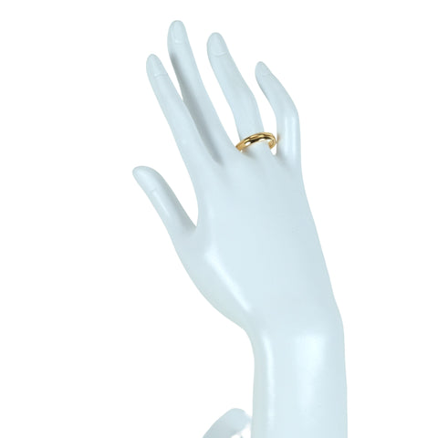 【中古】4℃ K18YG リング 指輪 ジュエリー #16 5.1g