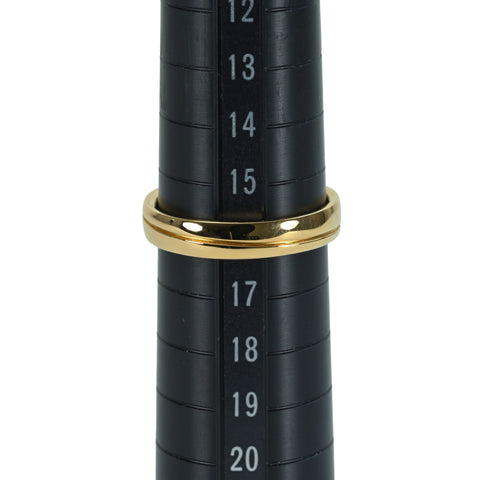 【中古】4℃ K18YG リング 指輪 ジュエリー #16 5.1g