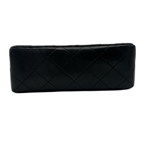 【中古】 CHANEL シャネル VINTAGE MINI MATELASSE ヴィンテージミニマトラッセ ショルダーバッグ 1番台(1990年) ブラック ラムスキン ヴィンテージ 中古 USED バッグ