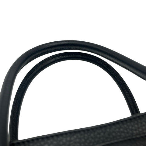 【中古】 CHANEL シャネル EXECUTIVE  TOTE エグゼクティブトート トートバッグ 19番台(2013-2015年) ブラック カーフスキン 中古 USED バッグ