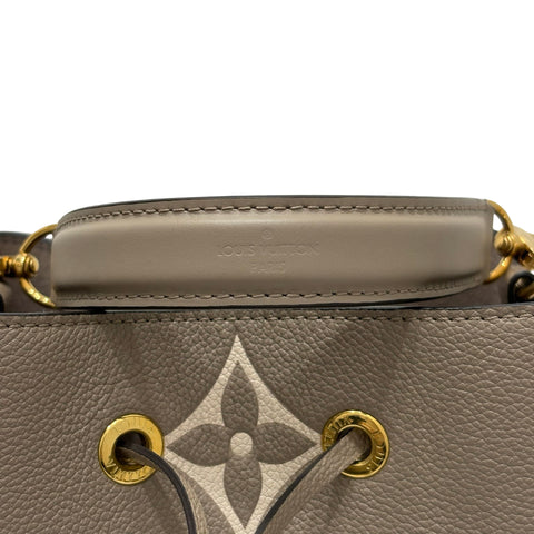 【中古】 LOUIS VUITTON ルイ・ヴィトン NEO NOE MM ネオノエ　MM ハンドバッグ ICチップ トゥルトレール　クレーム レザー 中古 USED バッグ