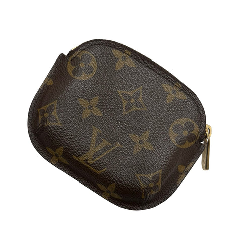 【中古】 LOUIS VUITTON ルイ・ヴィトン COIN CASE コインケース 小物 モノグラム キャンバス 中古 BROWN MONOGRAM