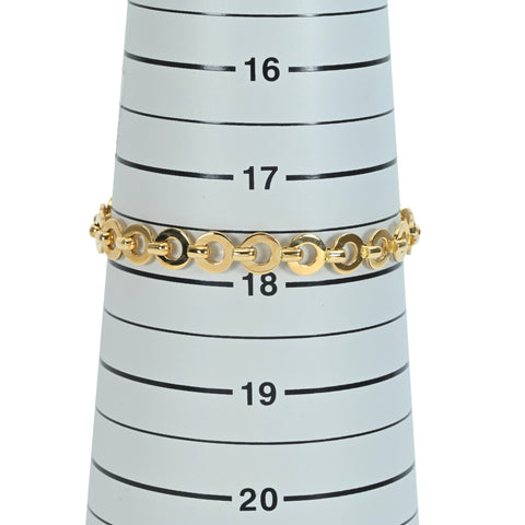 【中古】CHANEL シャネル K18YG ブレスレット 19.7g